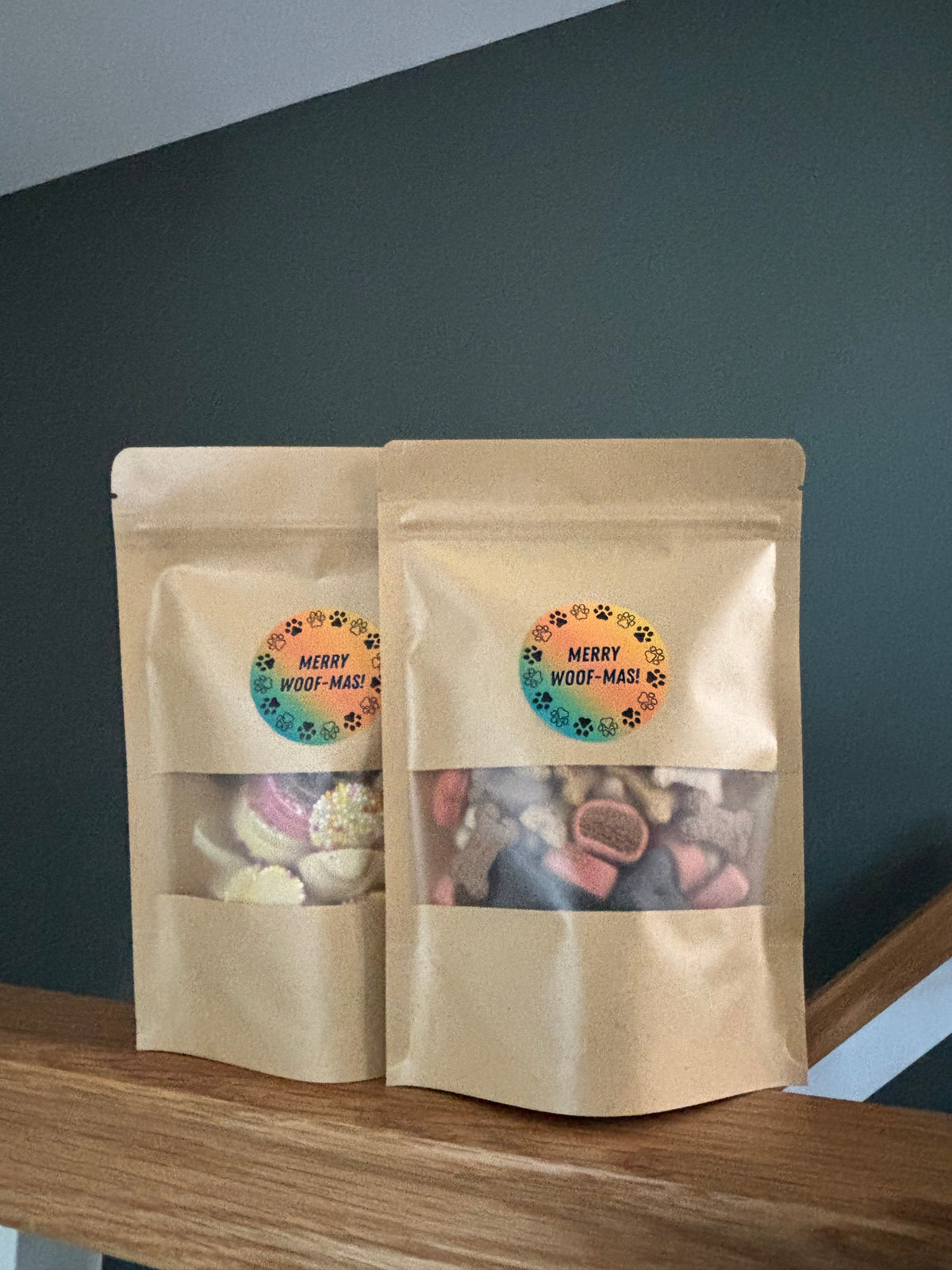 Merry Woof-Mas Christmas Treat Pick n Mix Biscuit Treats 150g