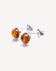ESSENTIALS Mini Amber Stud Earrings