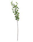 Lifelike green branch spray with lush foliage, 128cm tall, perfect for seasonal home decor in rich vibrant green. by RoomLondon at brixbailey.com