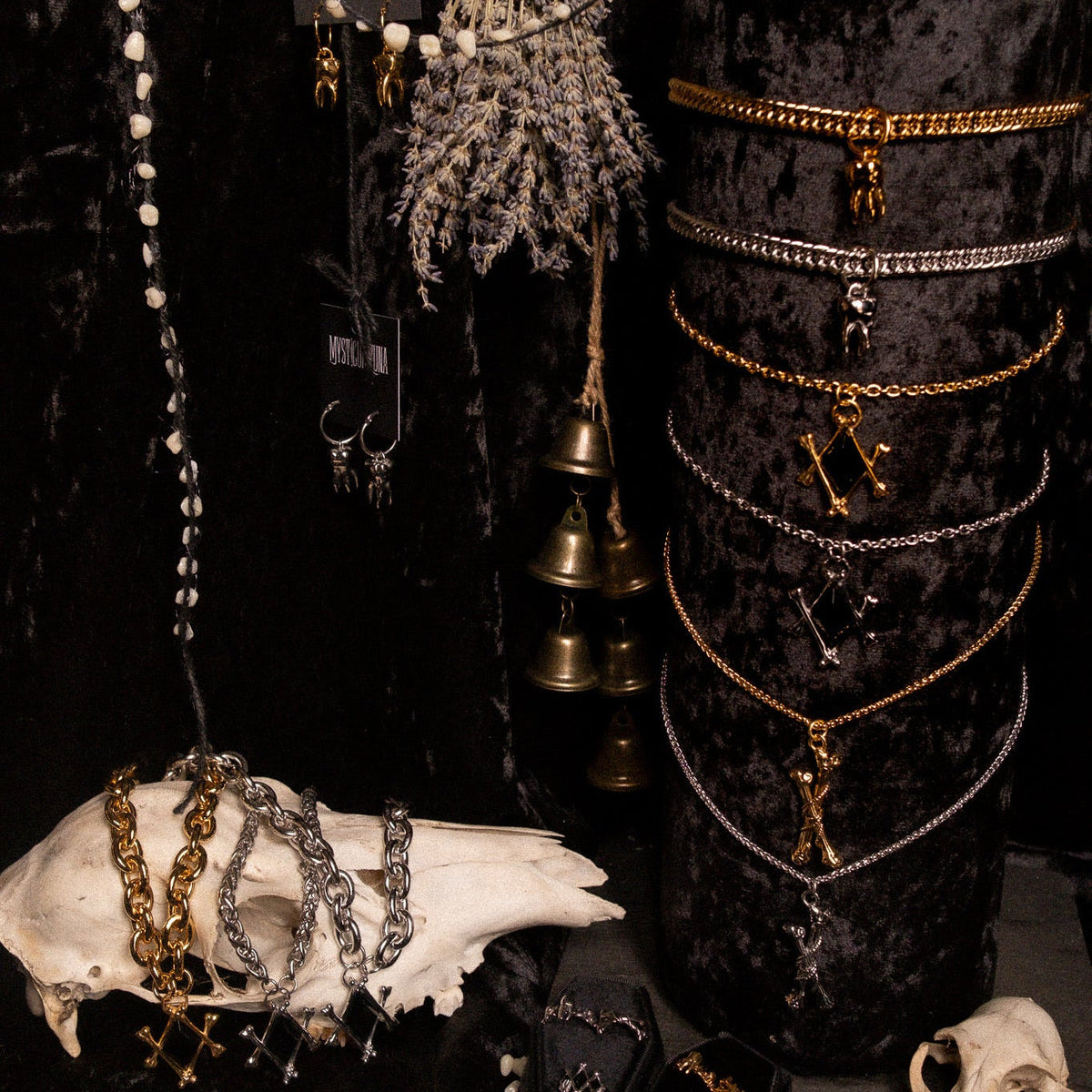 Gold Lover’s Remnant Tooth Necklace