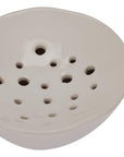 Off White Ceramic Flower Frog for Easy Flower Arranging