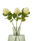 Cream Banksia Artificial Flower Stem