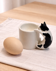 Cat Egg Cup (COW) – A Playful Ceramic Breakfast Object | 4am Product Design