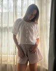 Nancy Cotton Pyjama Top