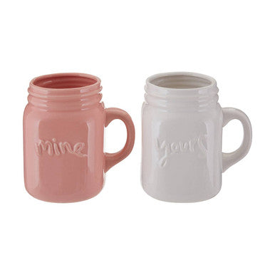 Set of Yours and Mine Mugs | Pretty Things