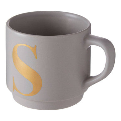 Grey Monogram Mug S | Signet
