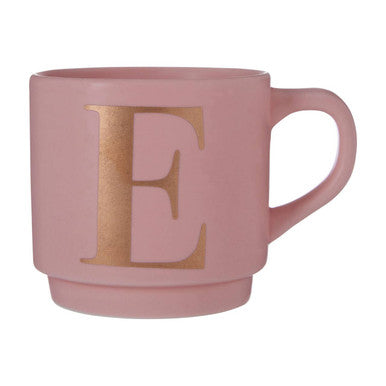 Pink Monogram Mug E | Signet