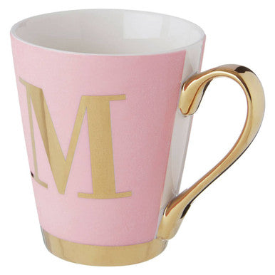 Pink Monogram Mug M | Frosted Deco