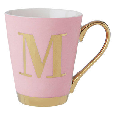 Pink Monogram Mug M | Frosted Deco