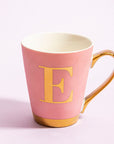 Pink Monogram Mug E | Frosted Deco