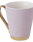 Lilac Monogram Mug H | Frosted Deco