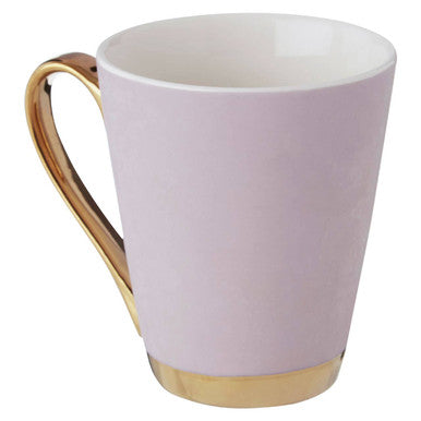 Lilac Monogram Mug J | Frosted Deco