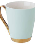 Green Frosted Deco F Letter Monogram Mug | Mimo