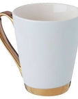 Green Frosted Deco R Letter Monogram Mug | Mimo