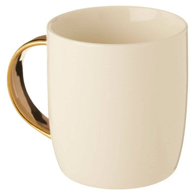 White Monogram Mug N | Diamond Deco