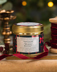 Winter Berries Candle in a Matt Gold Tin