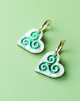 Triskelion Hoop Earrings