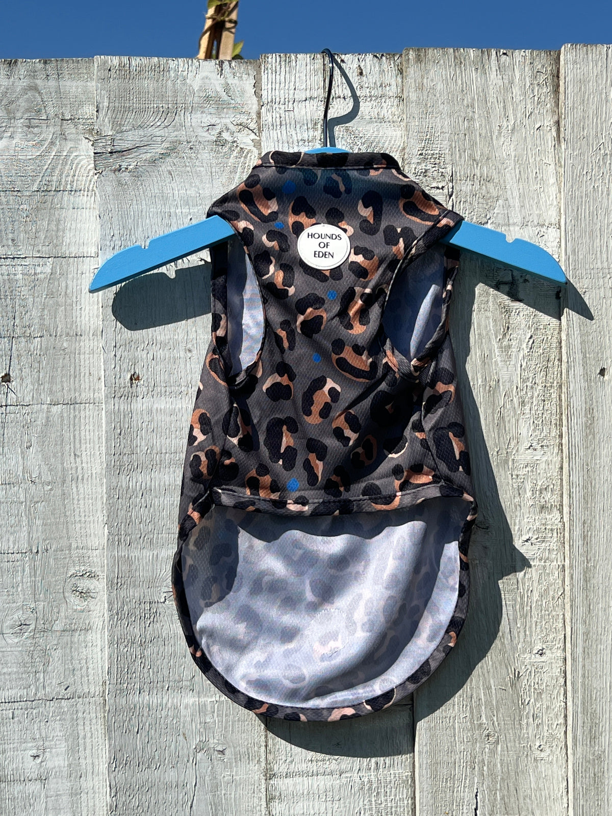 Steel Leopard Dog Cooling Vest