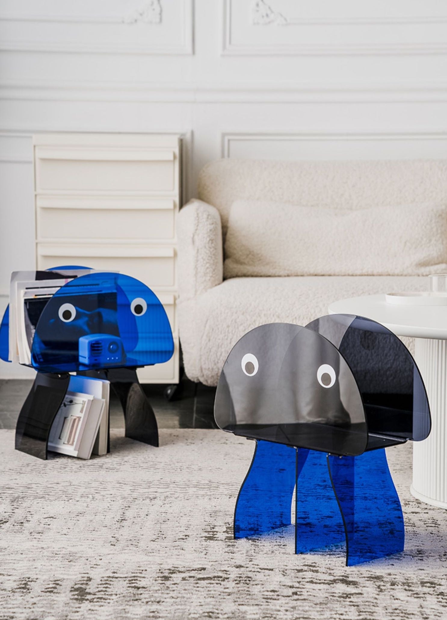 Jellyfish Acrylic Bookshelf-3