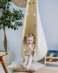 Kids' Cozy Cocoon Hammock – Indoor/Outdoor Fun & Comfortable by Sówka at brixbailey.com