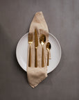 Glow 16 Piece Gold Cutlery Set | Avie