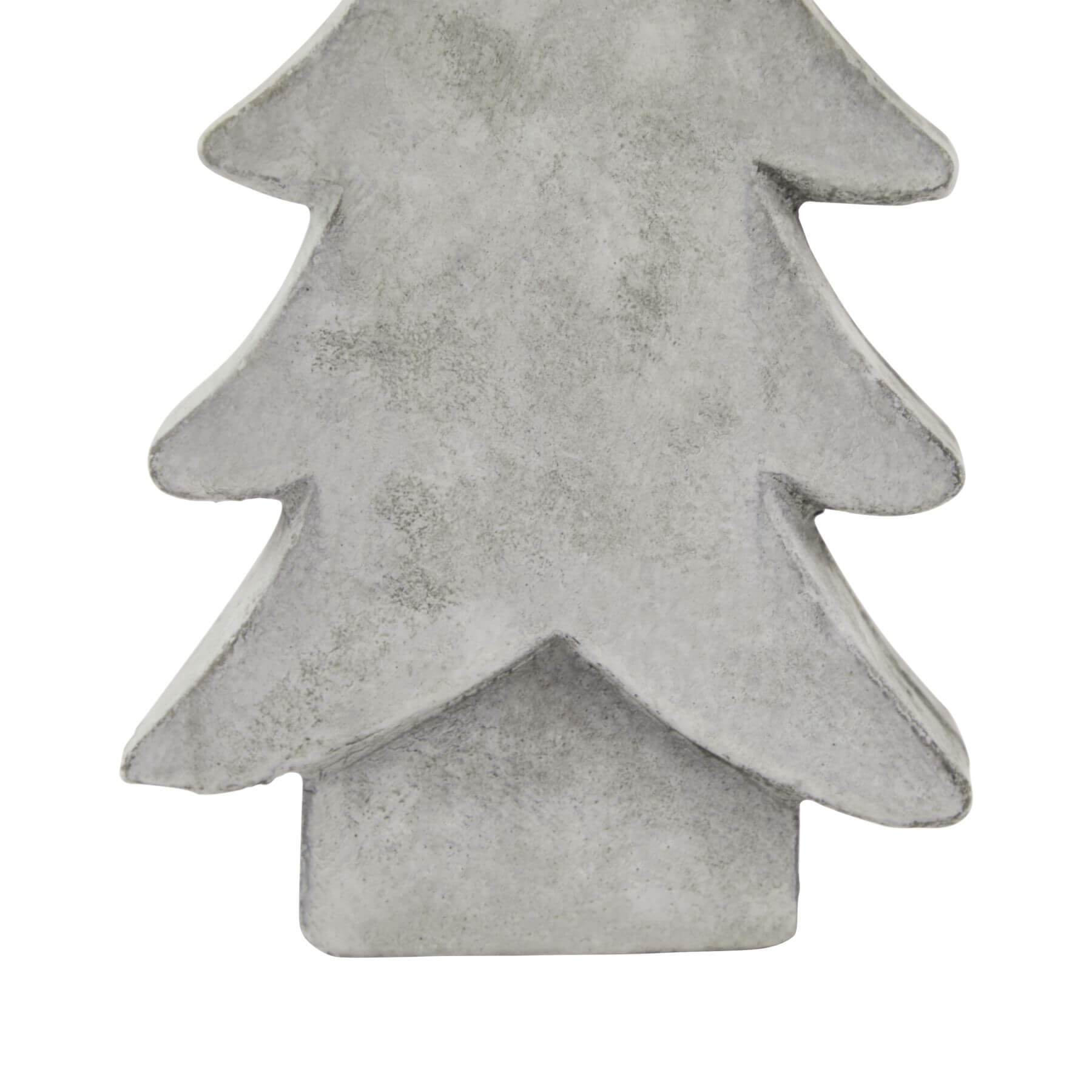 Medium Ceramic Tabletop Christmas Tree in Stone Finish