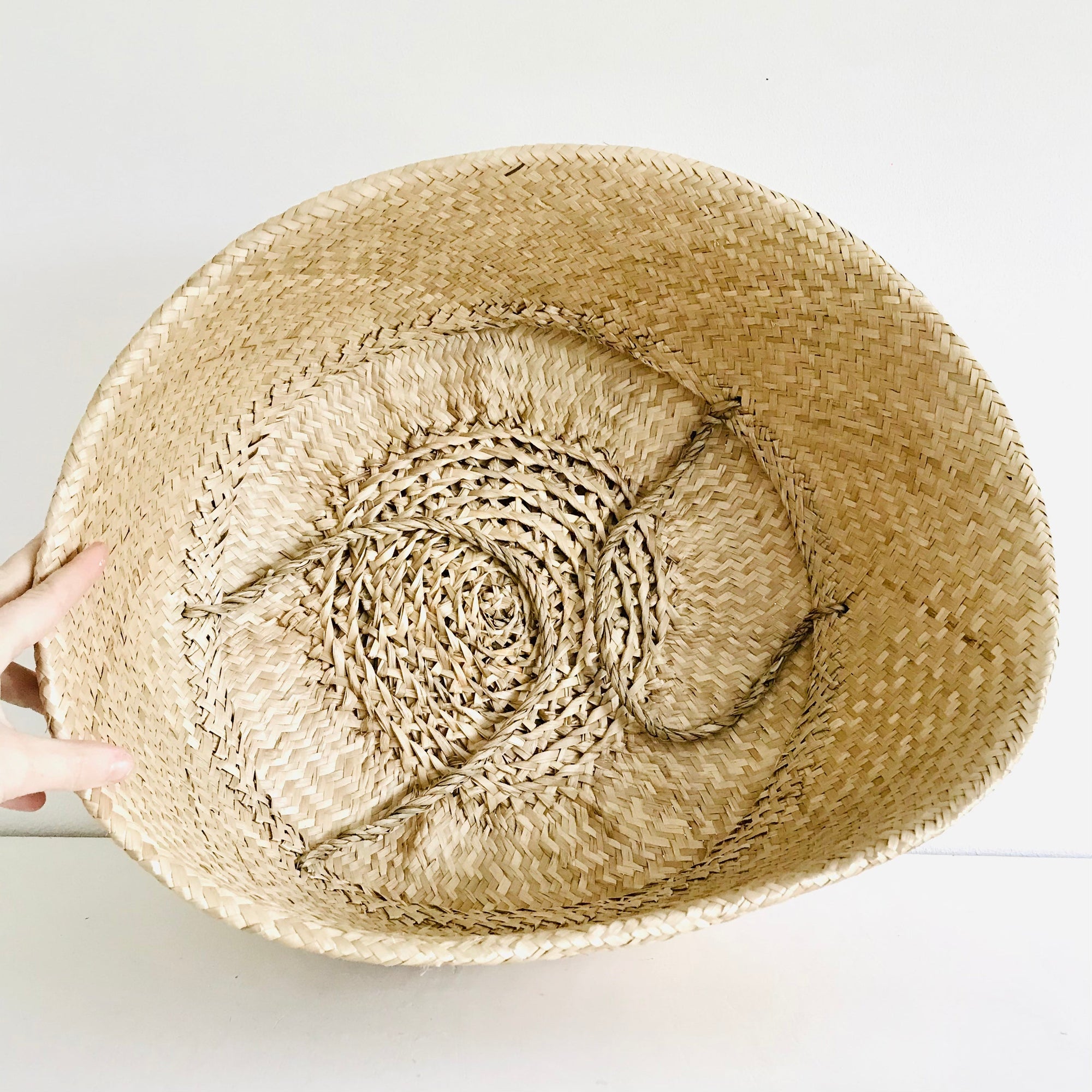 Plain Seagrass Basket - Extra Large