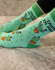 Caution I'm Prickly Bamboo Socks