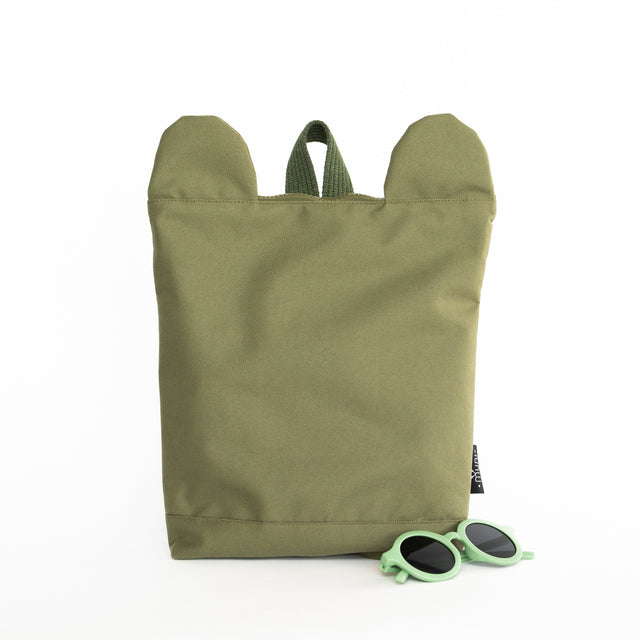 Green Bear Backpack for Kids