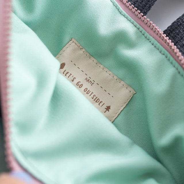 Kids Waterproof Mint Bow Backpack