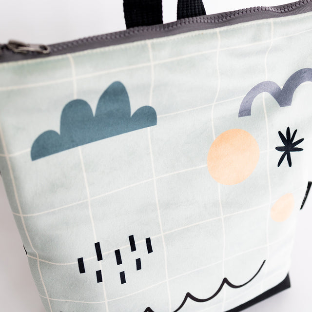 Sky Blue Backpack for Kids Adventures