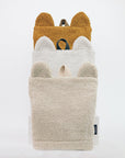 Kids Teddy Backpack in Beige