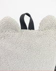 Beige Teddy Backpack for Kids – Eco-Friendly & Playful by Muni at www.brixbailey.com