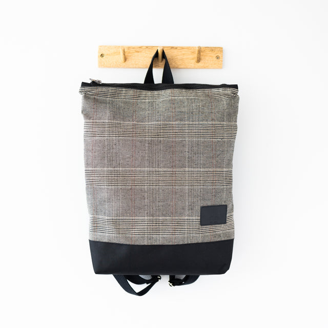 Tartan Minimalist Everyday Backpack