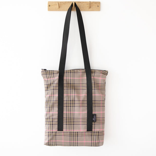 Tartan Fabric Everyday Tote Bag