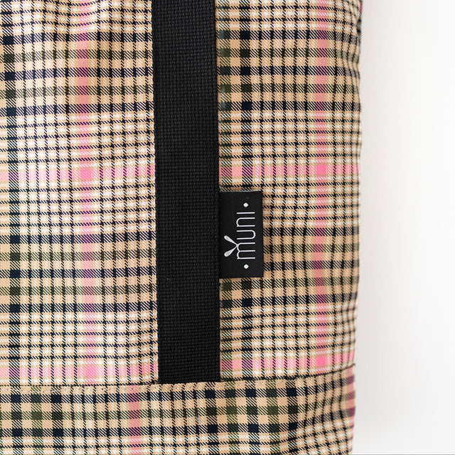 Tartan Fabric Everyday Tote Bag