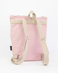 Pink Bow Denim Backpack