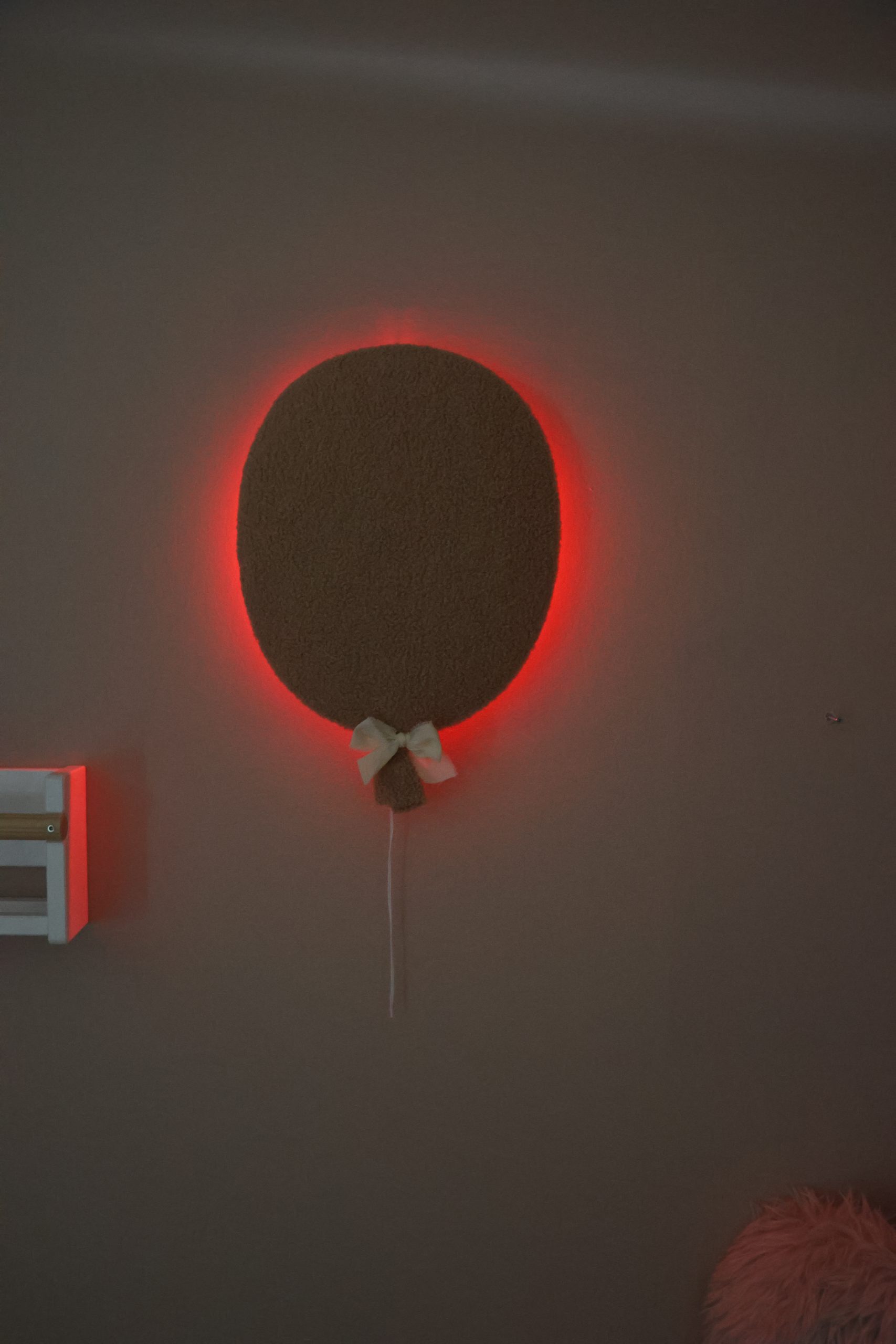 Bouclé balloon wall deco-5