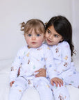The COZY Hop Sleepsuit Ribbed Cotton Zip One Piece