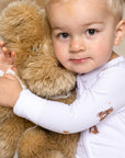 Bear Cotton Zip Sleepsuit One Piece