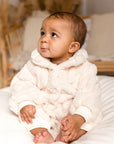The Fur Bear Lining Fluffy Coat Romper