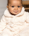 The Fur Bear Lining Fluffy Coat Romper