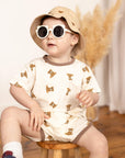 Bear 2 Piece T-Shirt & Shorts Set