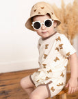 Bear 2 Piece T-Shirt & Shorts Set