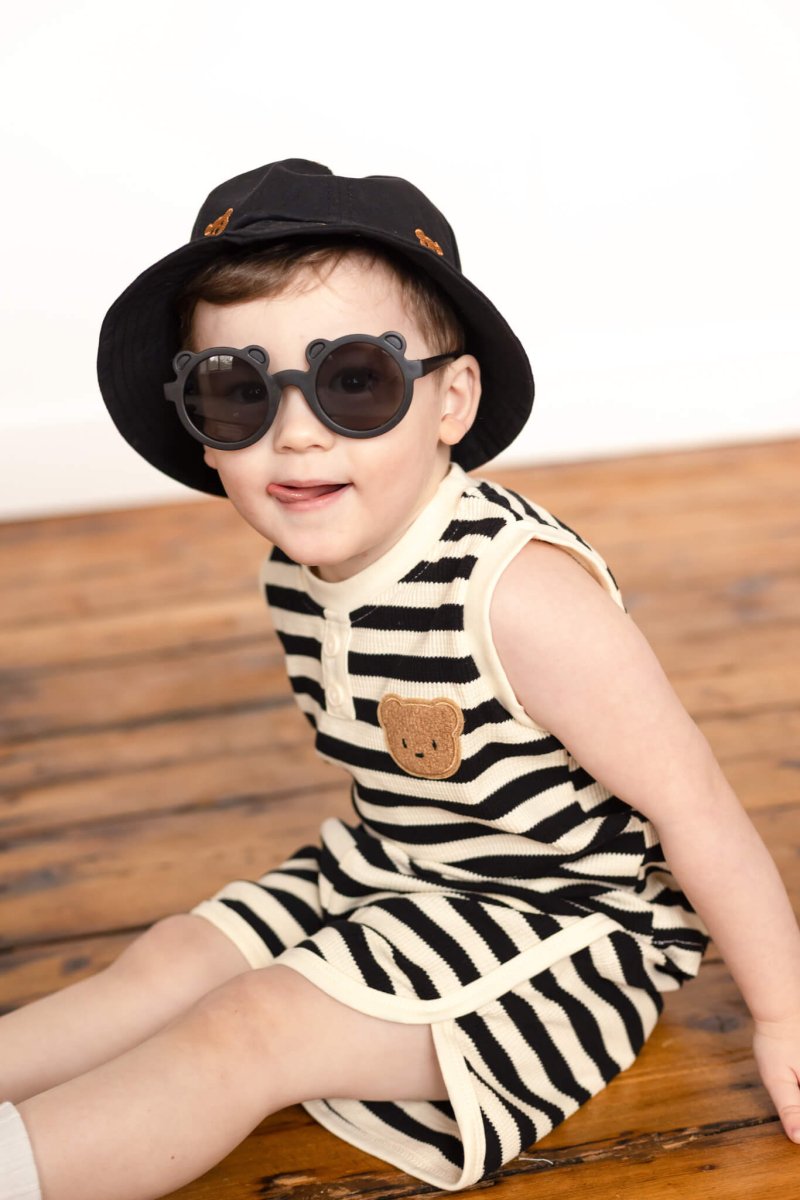 The Bear Beach Stripe Shorts &amp; T-Shirt