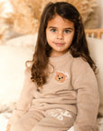 The Cozy Cub Knit Set Taupe Brown