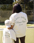 Adult Cozy Crew Resort Club Tee - Ash Grey