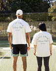 Adult Cozy Crew Resort Club Tee - Ash Grey