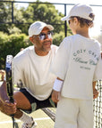 Adult Cozy Crew Resort Club Tee - Ash Grey