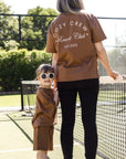 Adult Cozy Crew Resort Club Tee - Toffee